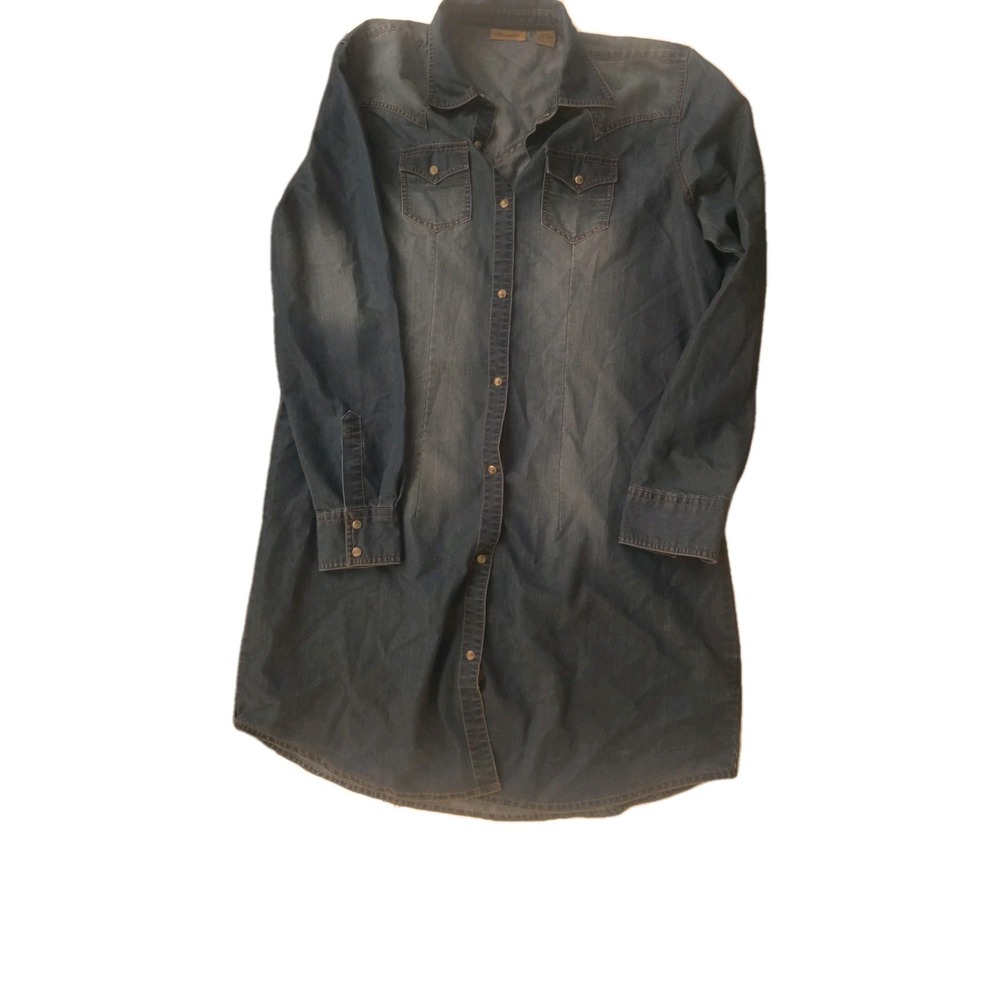 Wrangler's Women's Button Up Denim Dress